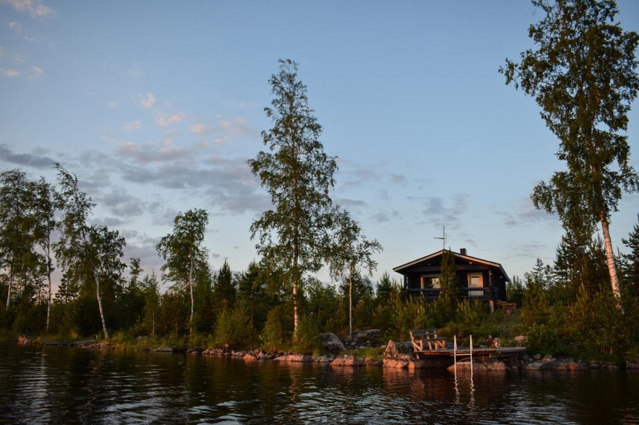 Loma-Autio Apaja Villa Puumala Buitenkant foto