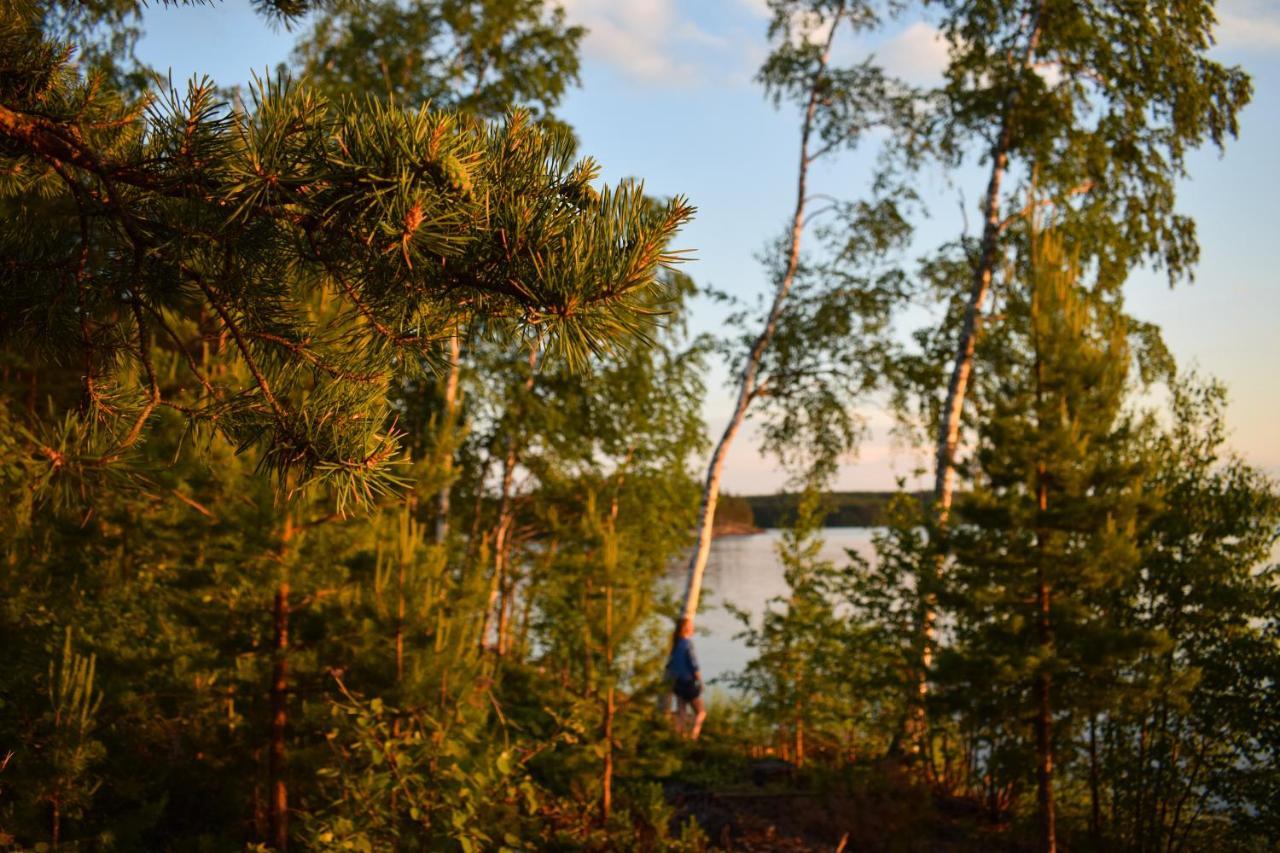 Loma-Autio Apaja Villa Puumala Buitenkant foto